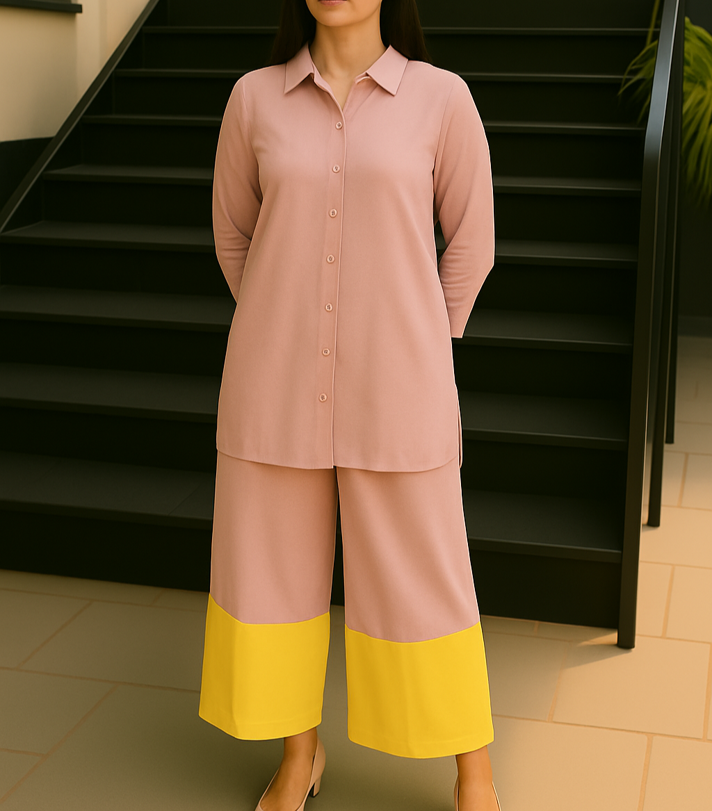 Power Pair | 2 PCs Dress | Cotton Co-ord