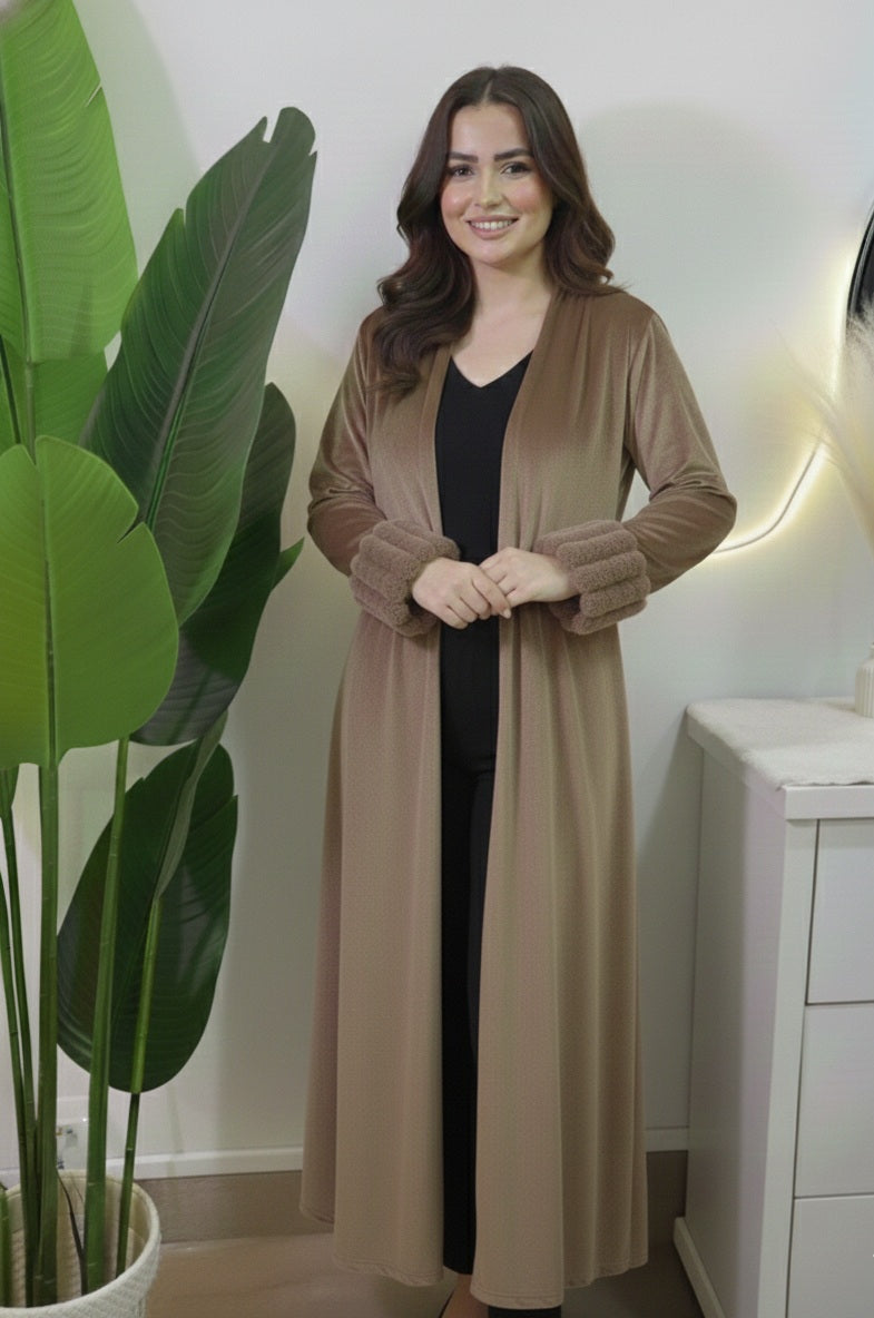 Velvet Petal | 1 PCs Dress | Suede velvet