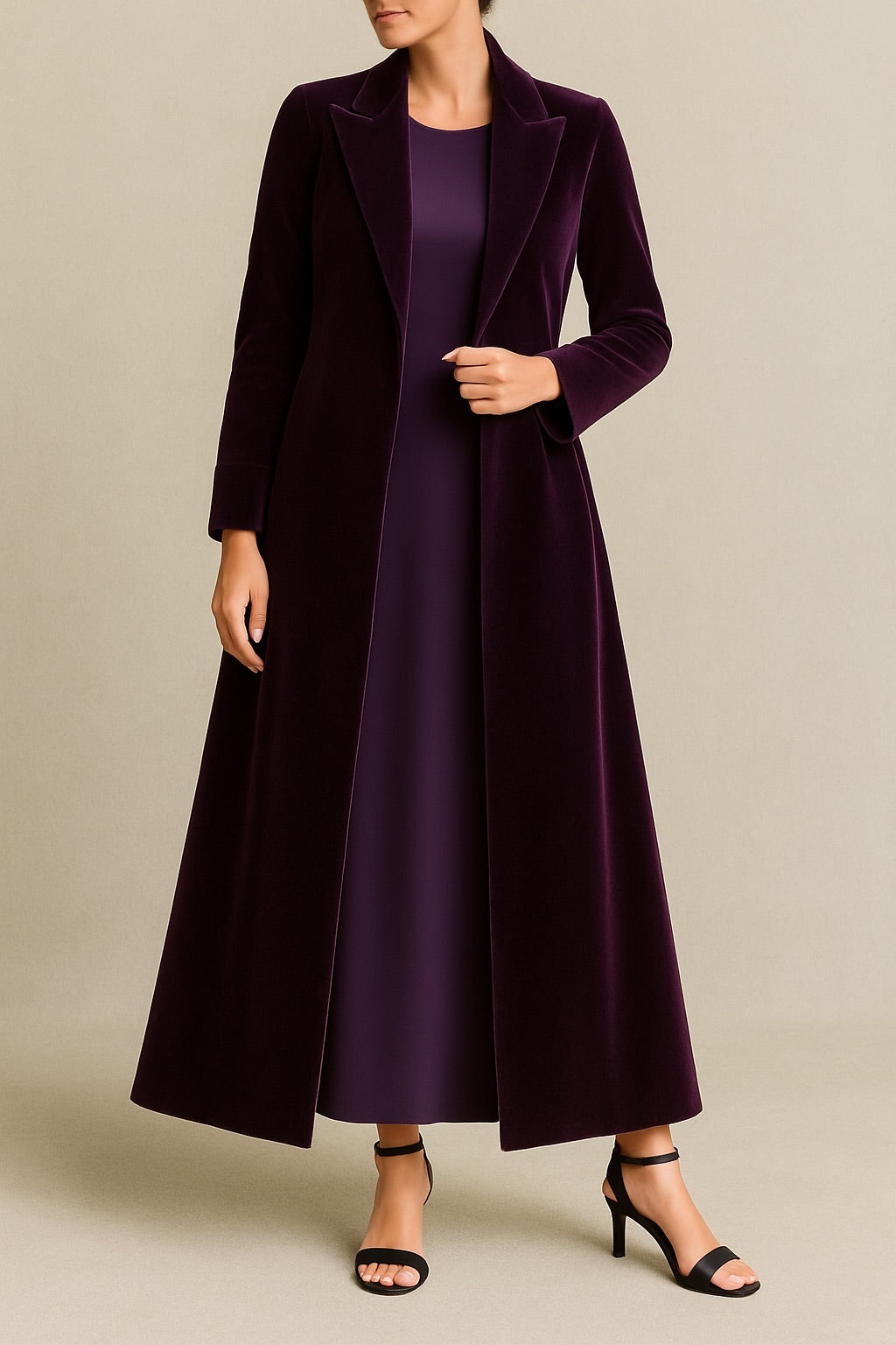 Royal Affair | 2 PCS Dress | Velvet Dress