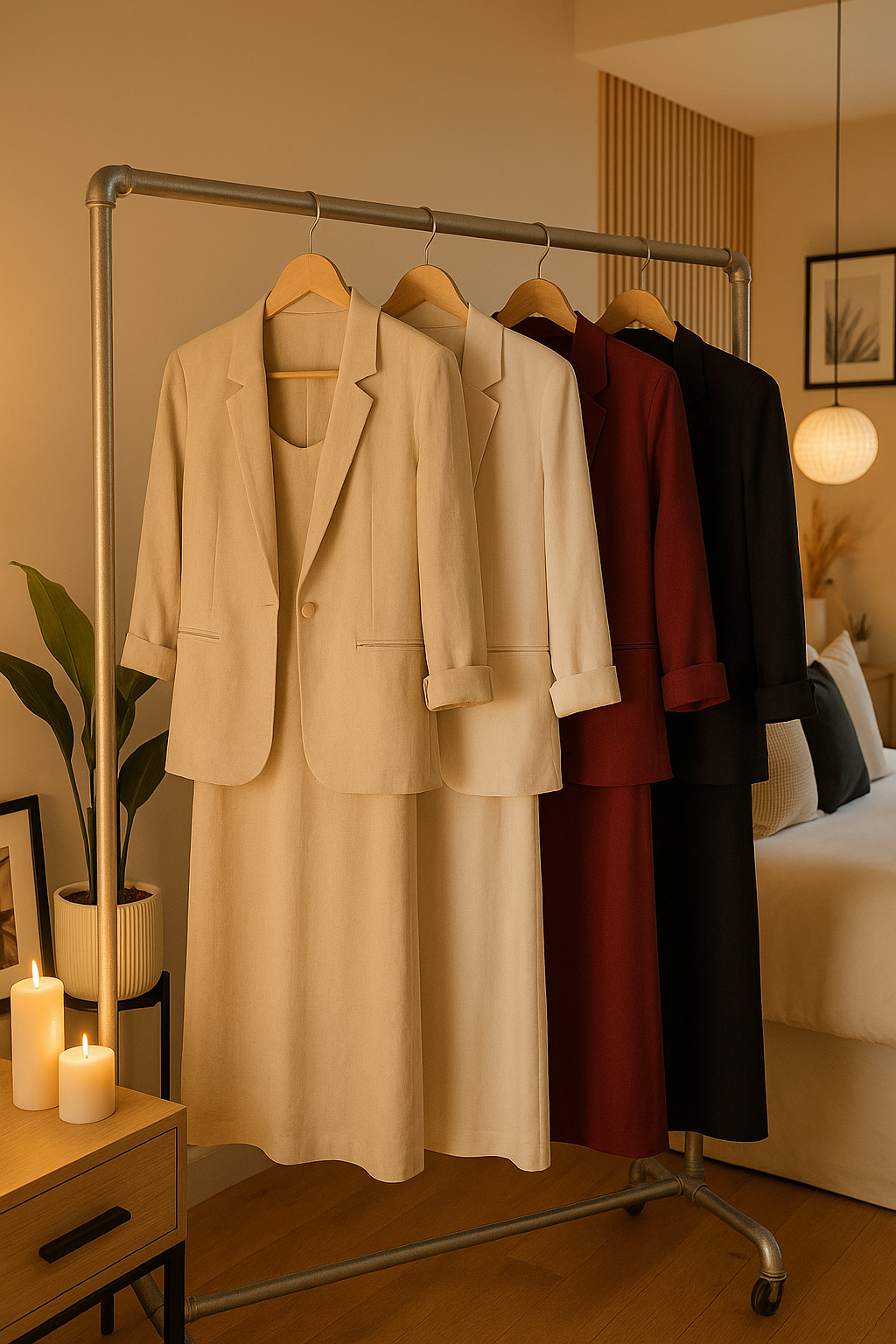 Wrap Coat Dress | 2 PCs Dress