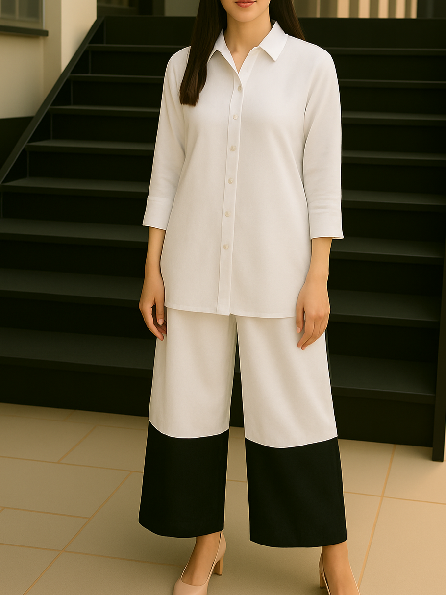 Power Pair | 2 PCs Dress | Cotton Co-ord