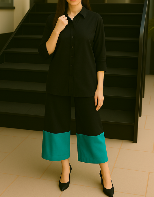 Power Pair | 2 PCs Dress | Cotton Co-ord