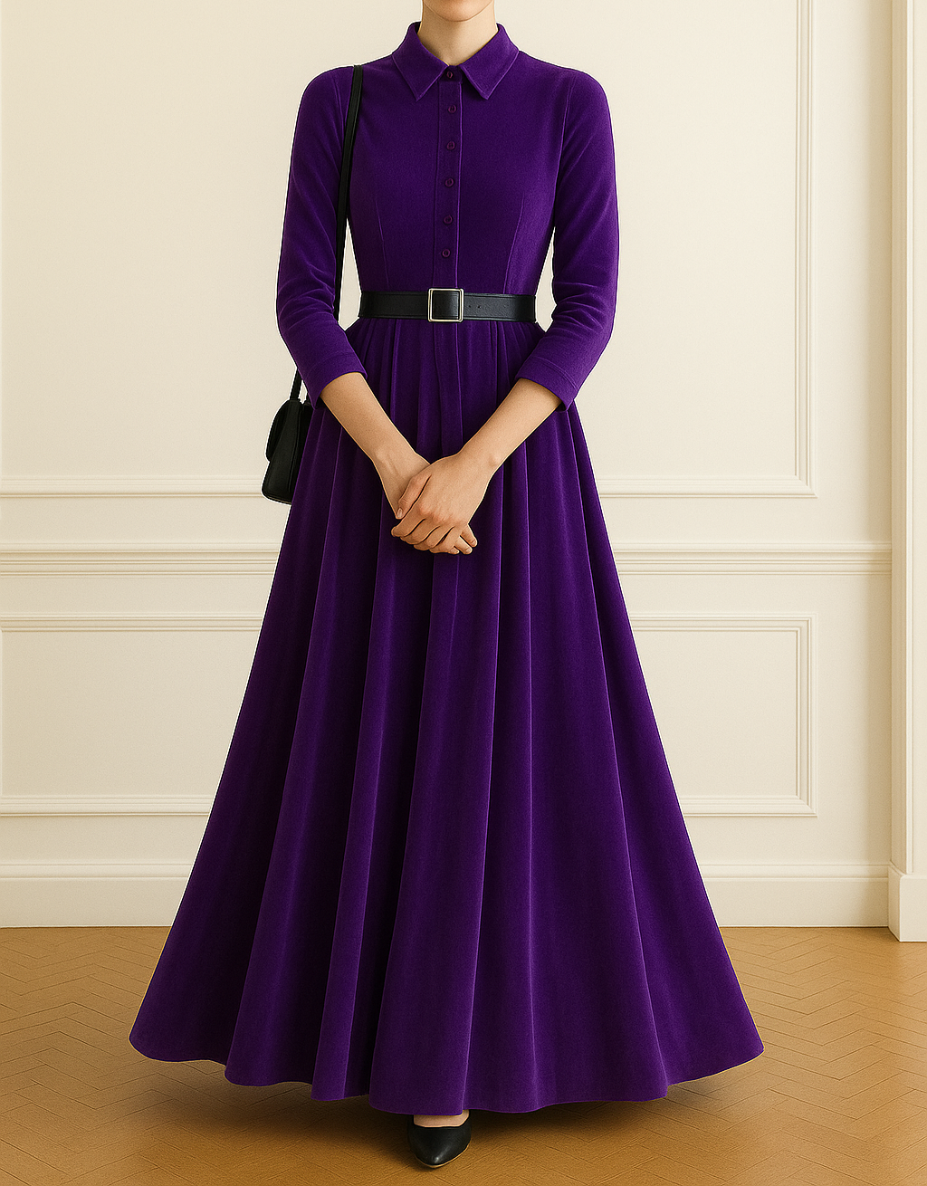 Ever After | 1 PC Dress | Velvet Dress | Maxi Dress