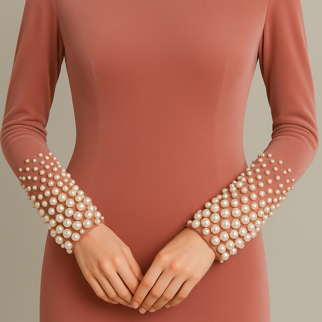 Pearls Beauty | 1 PC Dress | Velvett