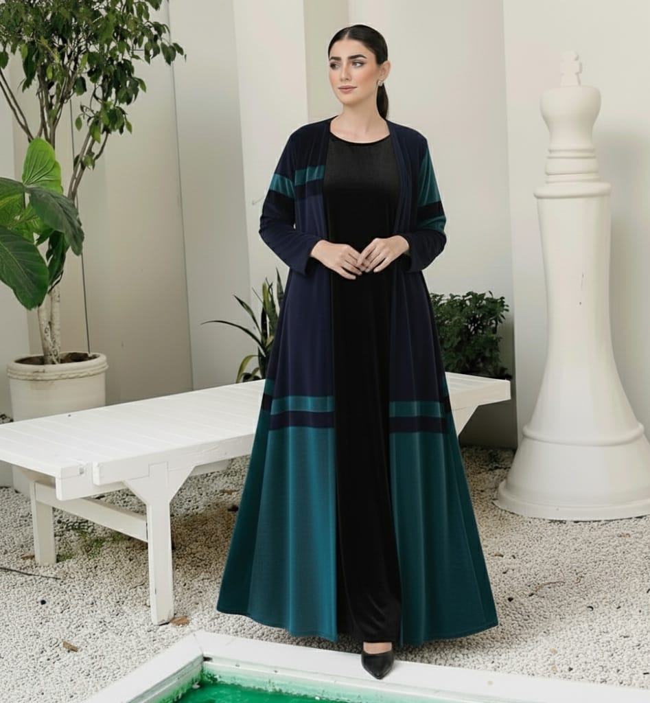 Plush Hour | Velvet Dress | 2 PCs Dresss